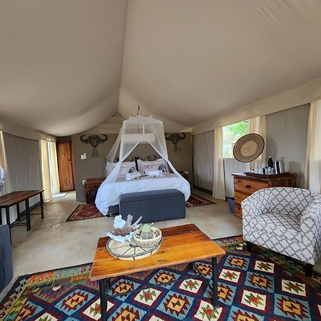 Umkumbe Bush Lodge - Luxury Tented Camp Cagar Alam Sabi Sand Bagian luar foto