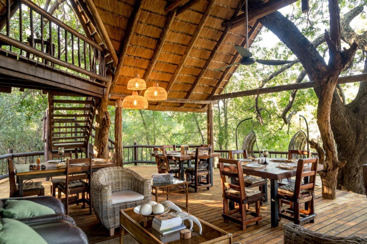Umkumbe Bush Lodge - Luxury Tented Camp Cagar Alam Sabi Sand Bagian luar foto