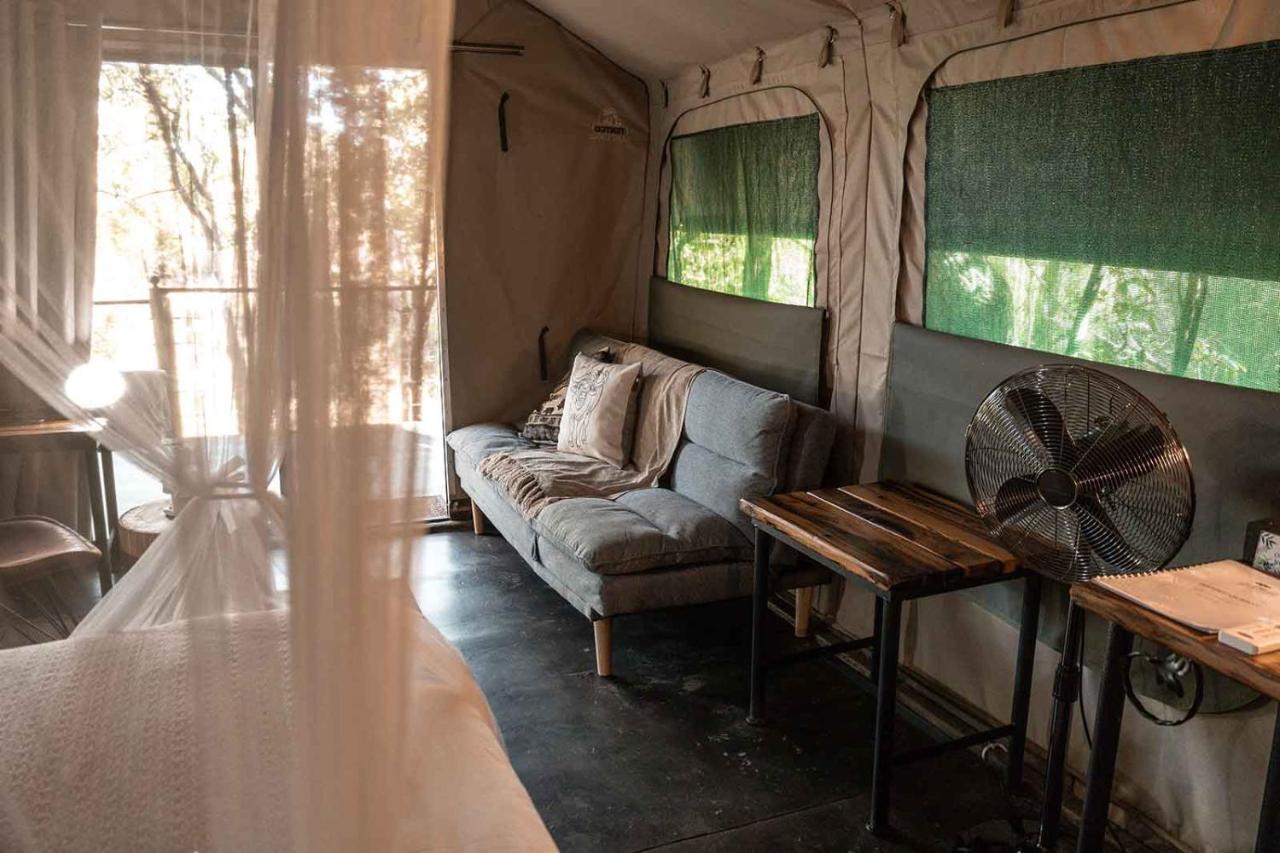 Umkumbe Bush Lodge - Luxury Tented Camp Cagar Alam Sabi Sand Bagian luar foto